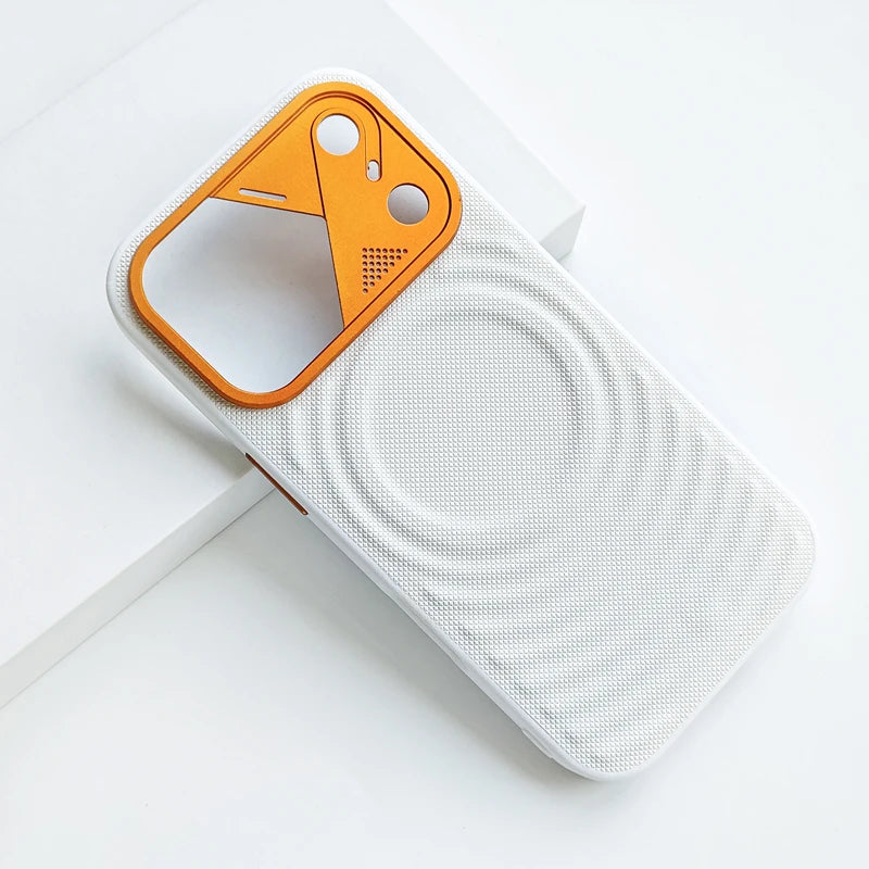 Elegant Wave Texture MagSafe Case for iPhone 17 Pro & Pro Max