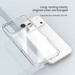 Clear Anti-Scratch PC+TPU 360° Protective Case for iPhone 17 Series