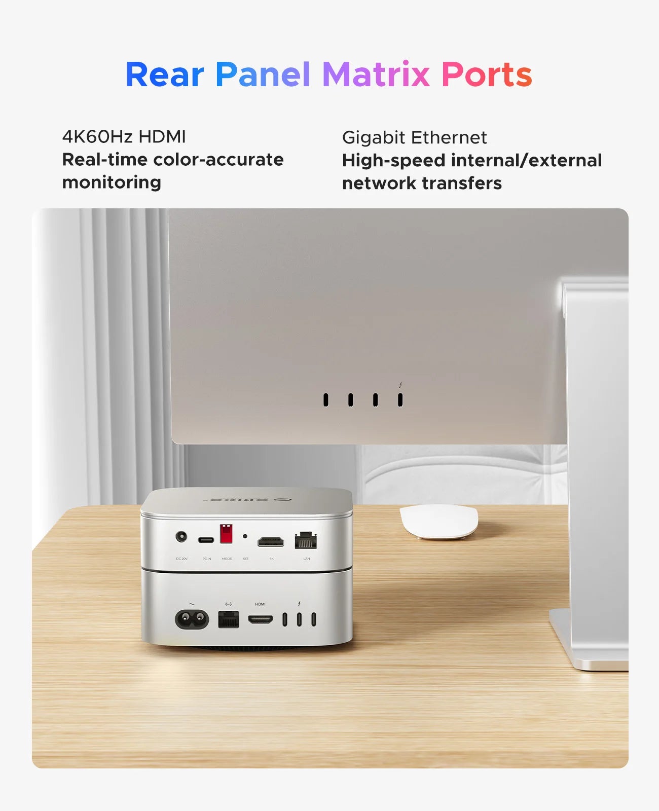 ORICO MR10 Dual M.2 SSD Enclosure & Docking Station