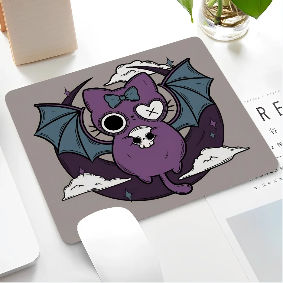 Black Cat Themed Mousepad