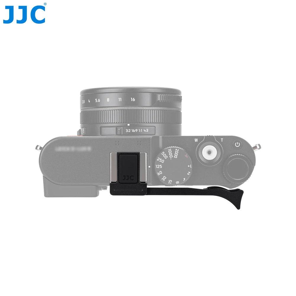 JJC Hot Shoe Mounted Aluminum Thumb Grip for Leica D-LUX8