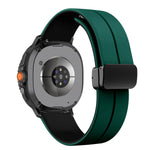 Silicone Magnetic Buckle Strap for Samsung Galaxy Watch 8 /  Galaxy Watch 8 Classic