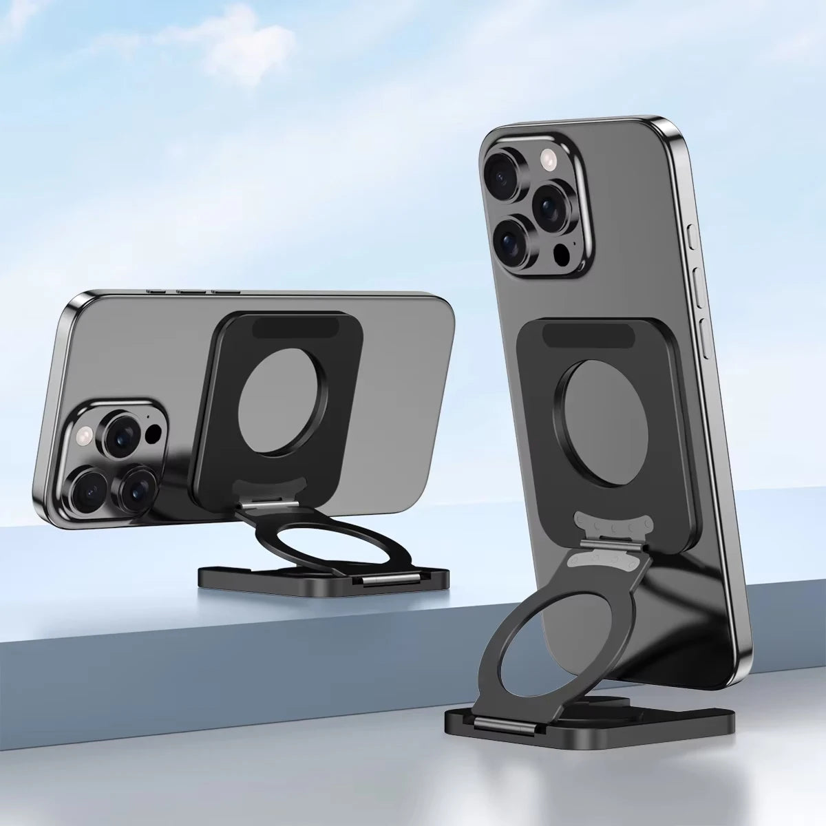 Compact Double-Sided Magnetic Phone Mount