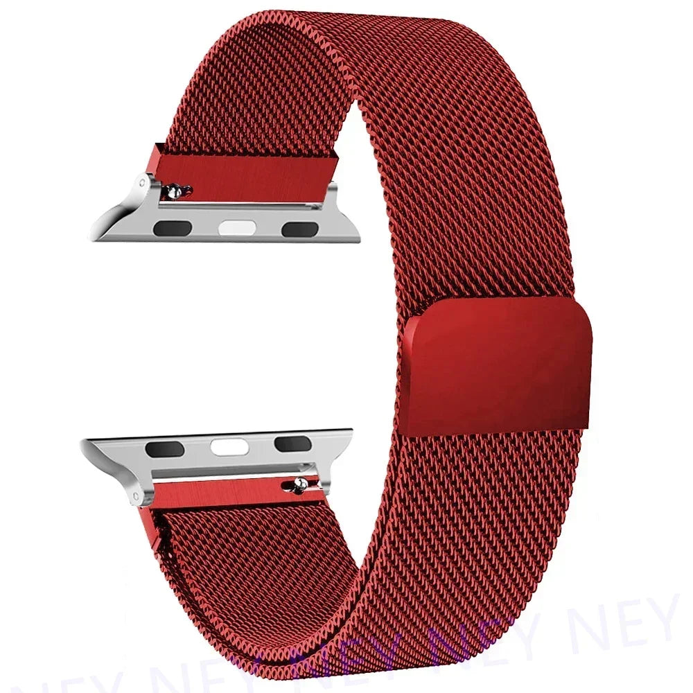 Elegant Milanese Loop Replacement Strap for Apple Watch