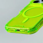 MagSafe Compatible Neon Armor Bumper Case for iPhone 16 Series