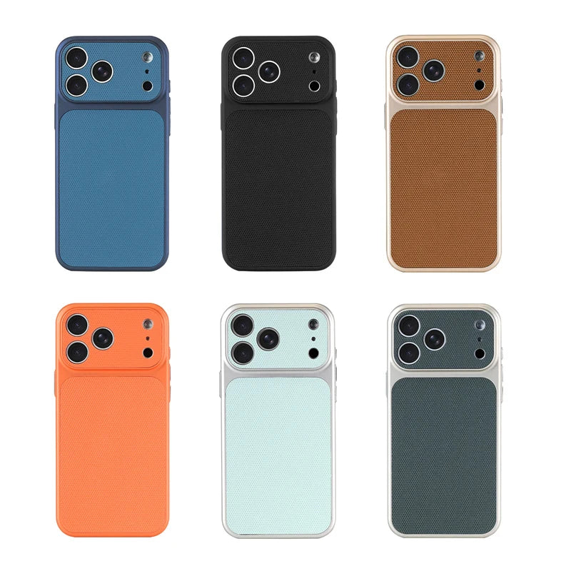 Diamond Texture MagSafe Matte Phone Case for iPhone 17 Series