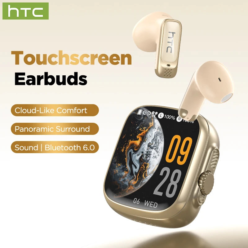 HTC NE72 Open-Ear AI Translator Earbuds