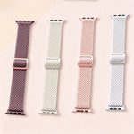 Elastic Silicone Band with Slide Buckle for Apple Watch