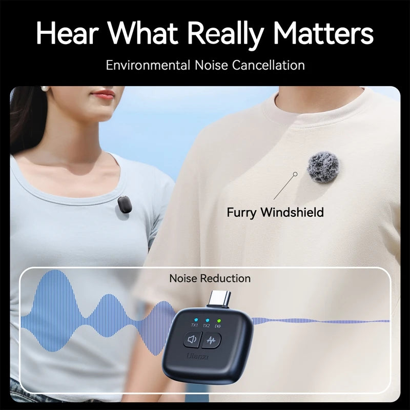 Ulanzi A30 Tiny Lavalier Microphone