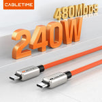CABLETIME 240W USB-C Charge Cable
