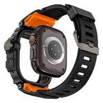 Shockproof Rugged Strap with Bumper Case for Apple Watch Ultra 3