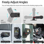 Magnetic Quick-Release Action Camera Mount Base for DJI Action Cameras