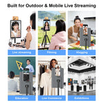 KingMa 10-Inch Live Stream Touch Monitor
