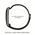 Google Fitbit Air Magnetic Nylon Replacement Band with Metal Frame