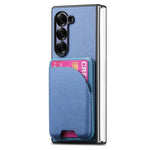 Samsung Galaxy Z Fold 7 Luxury Magnetic Leather Case with Card Holder