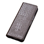 Genuine Leather Flip Cover Case with Magnetic Closure for Samsung Galaxy Z Fold 8 Ultra