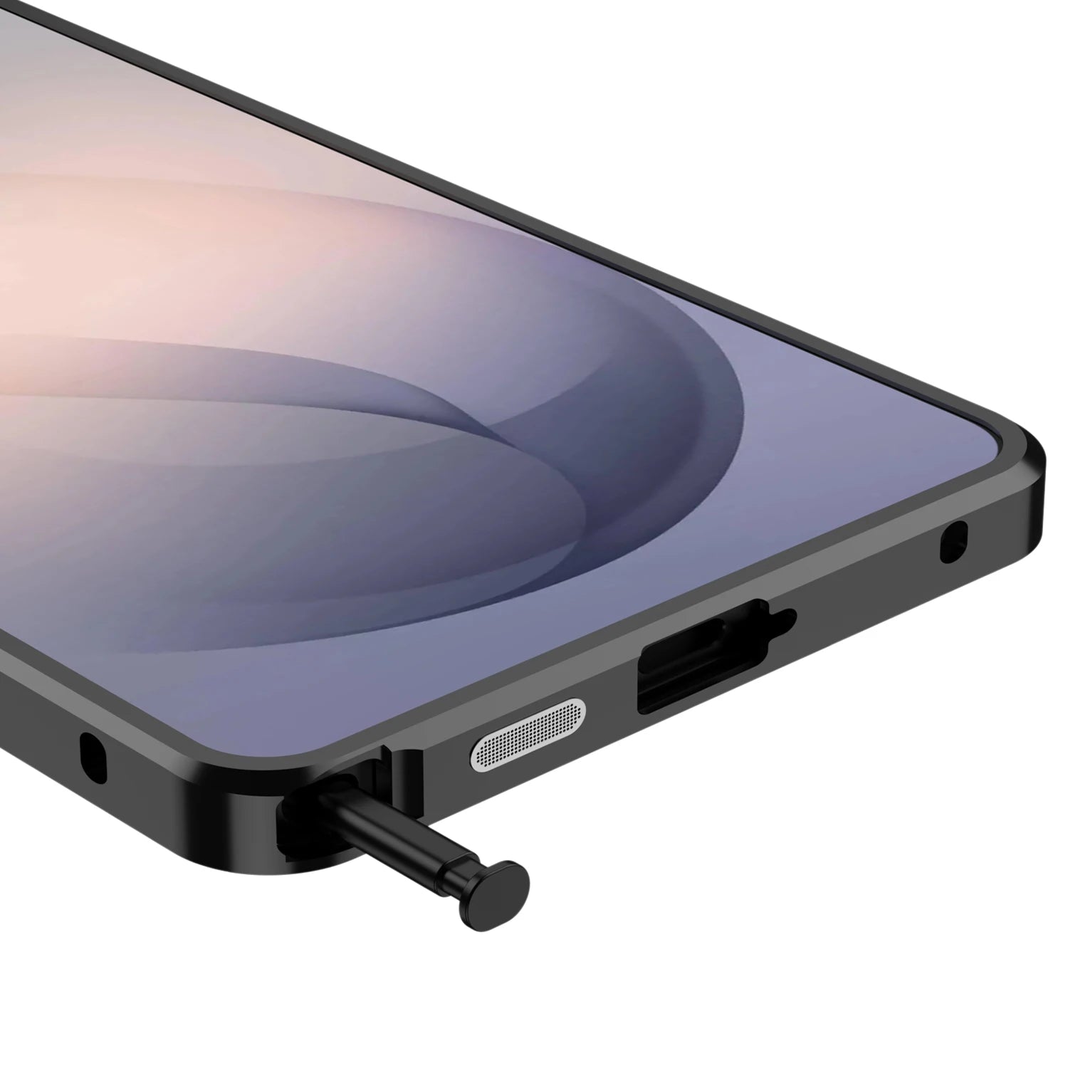 Samsung Galaxy S26 Ultra TPU Magnetic Case with Metal Lens Cover