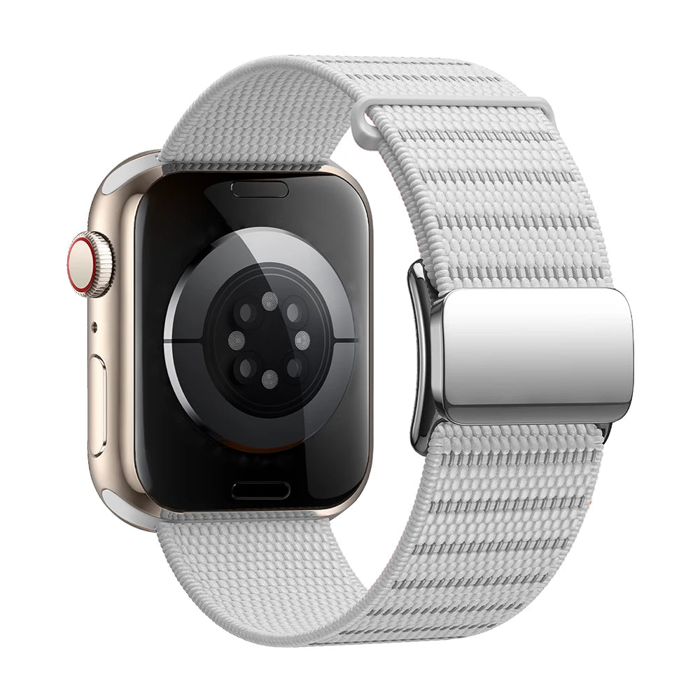 High-Visibility Reflective Nylon Strap for Apple Watch