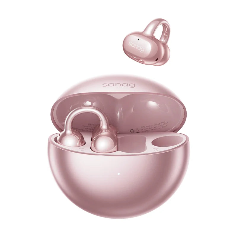 Sanag S6S Pro Open-Ear Clip Bluetooth Earphones