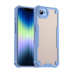 iPhone 16e Scratch-Proof Hard PC + Soft TPU Border Translucent Matte Case