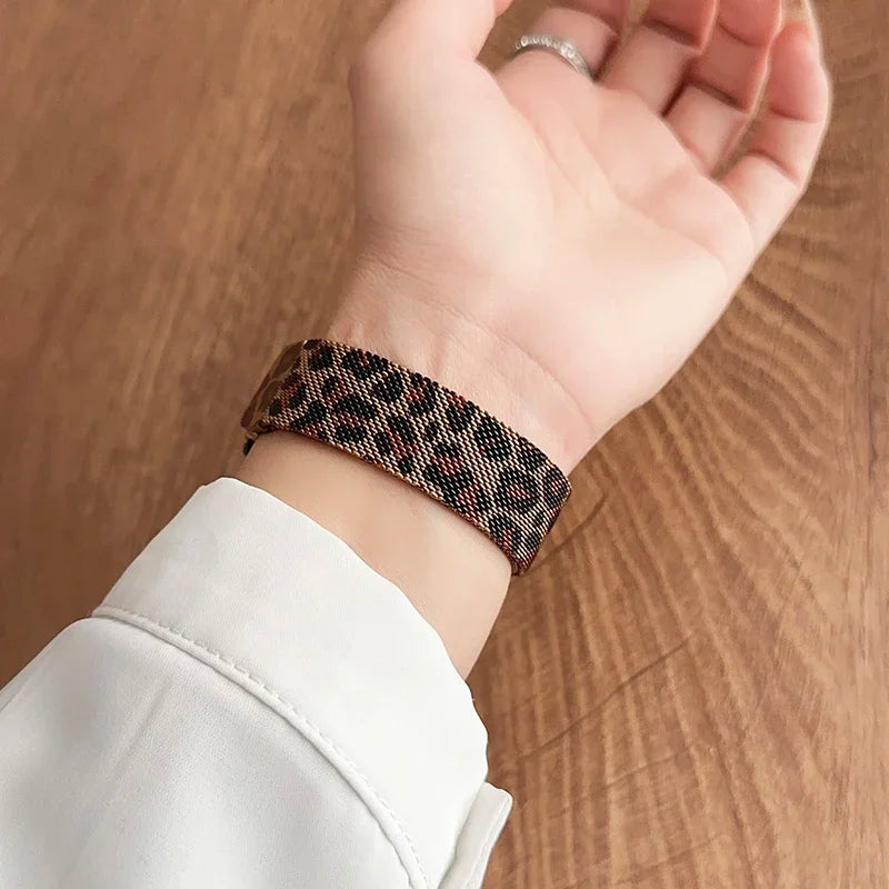 Premium Milanese Loop Metal Watch Band for Apple Watch