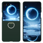 Shockproof Flip Case with Metal Ring for Samsung Galaxy Z Flip 8