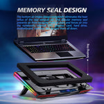 COOLCOLD Air Compression RGB Laptop Cooling Pad