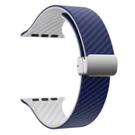 Carbon Fiber Pattern Magnetic Strap for Apple Watch