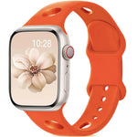 Breathable Silicone Sport Strap for Apple Watch