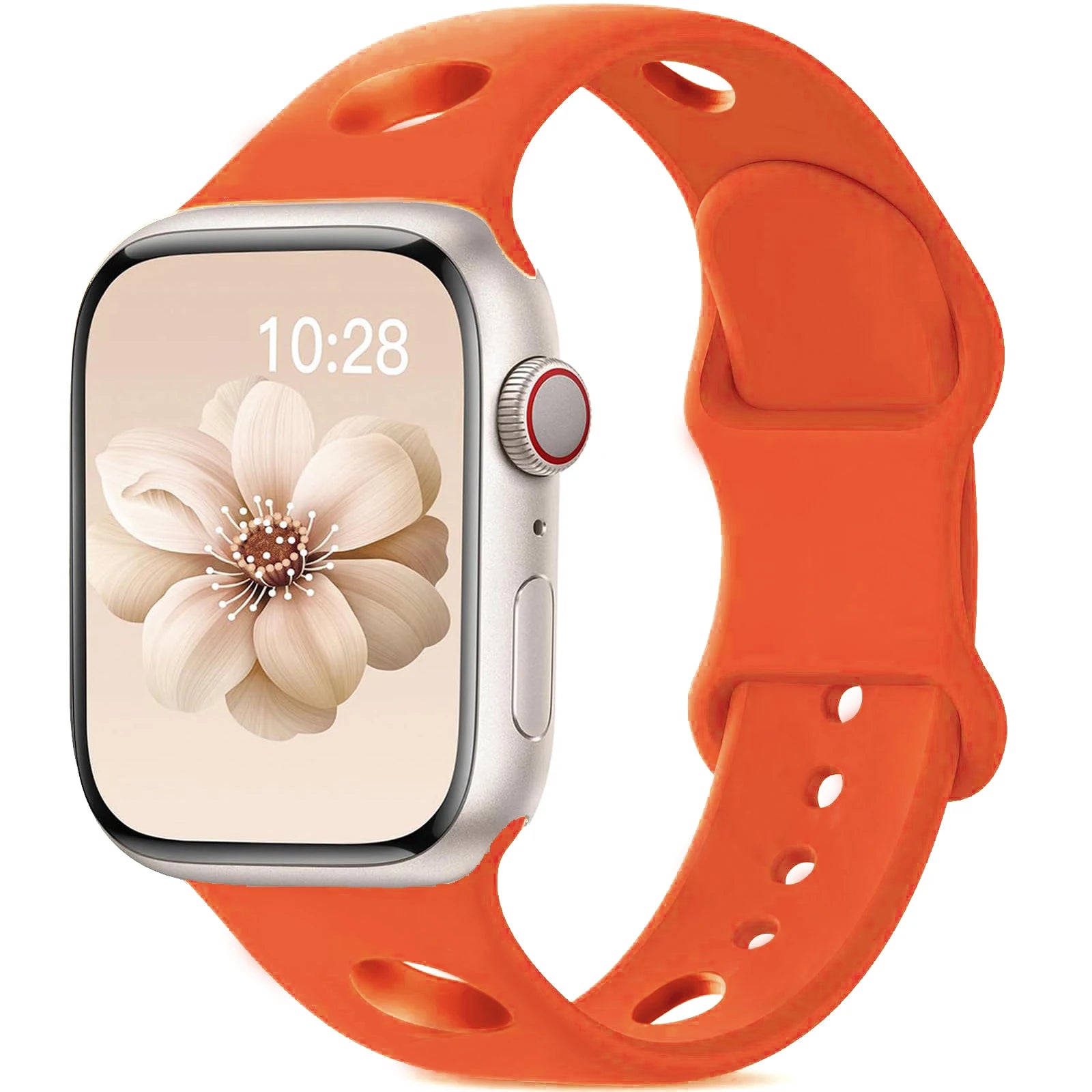 Breathable Silicone Sport Strap for Apple Watch