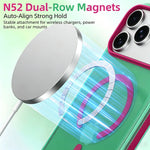 Clear MagSafe Case with Dual-Layer Drop Protection for iPhone 17 Series