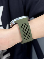Breathable Rubber Wristband for Samsung Galaxy Watch 8 & Galaxy Watch 8 Classic