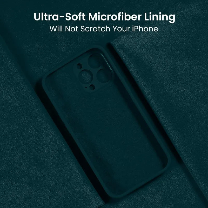 Premium Liquid Silicone Protective Case for iPhone 15 Series