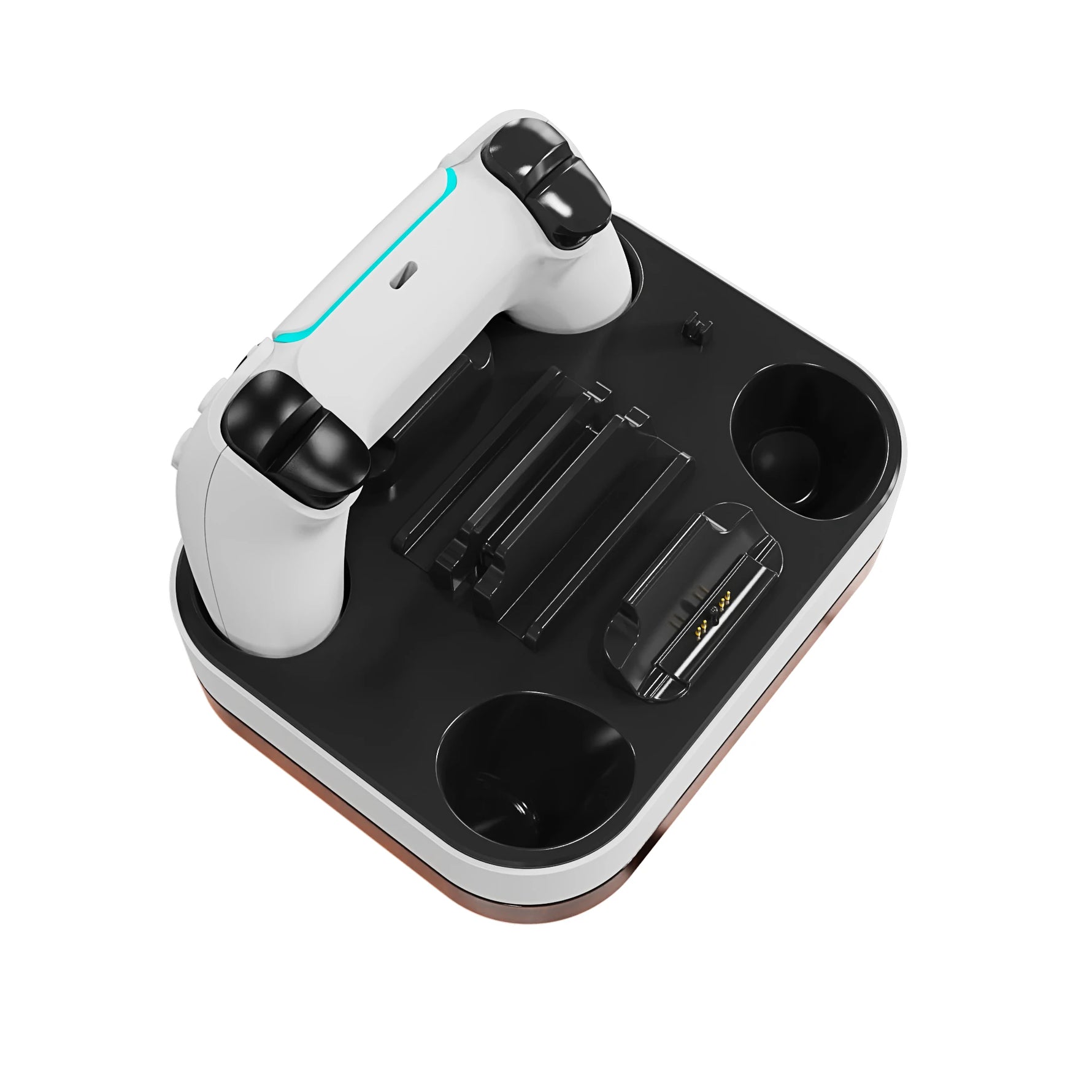 PlayStation Portal & DualSense Charging Station with LED Status Lights and RGB Modes