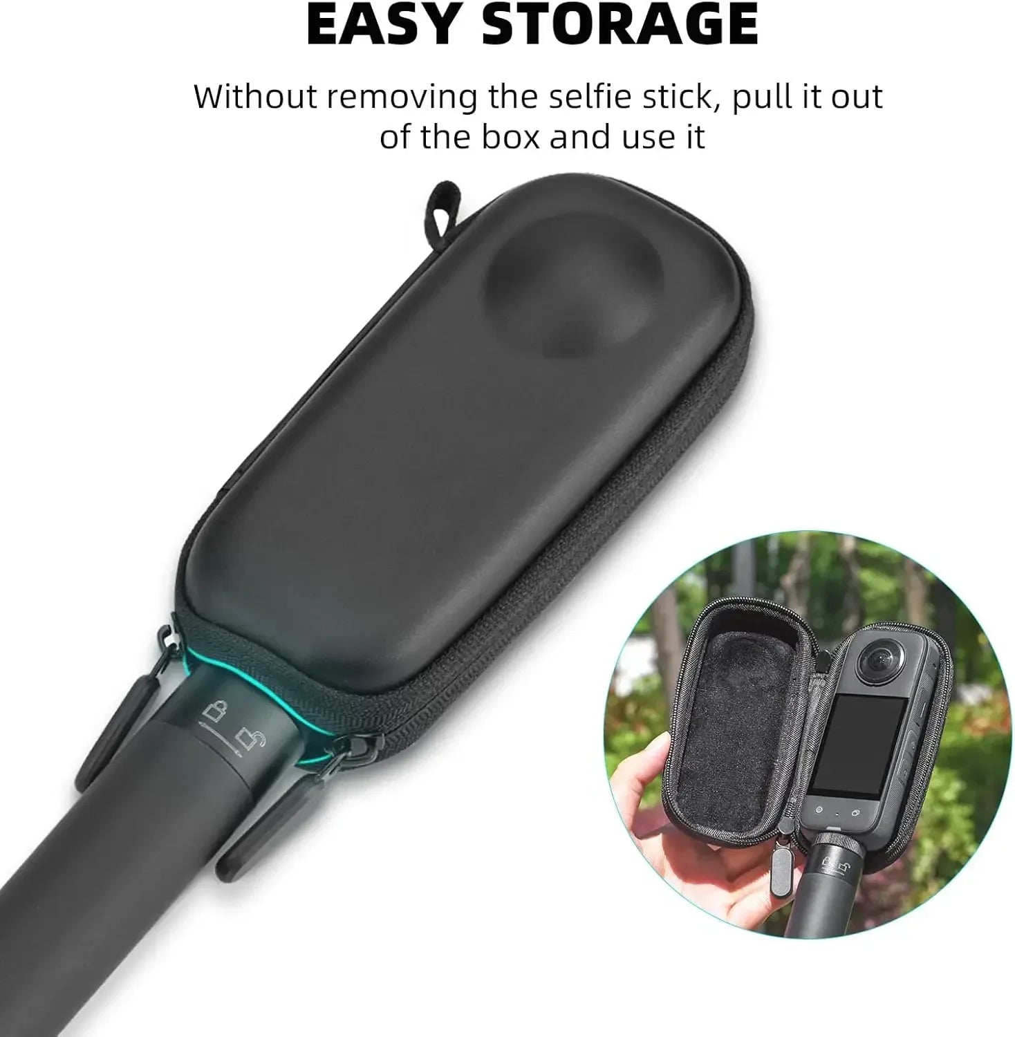 Shockproof EVA Travel Case for Insta360 X5