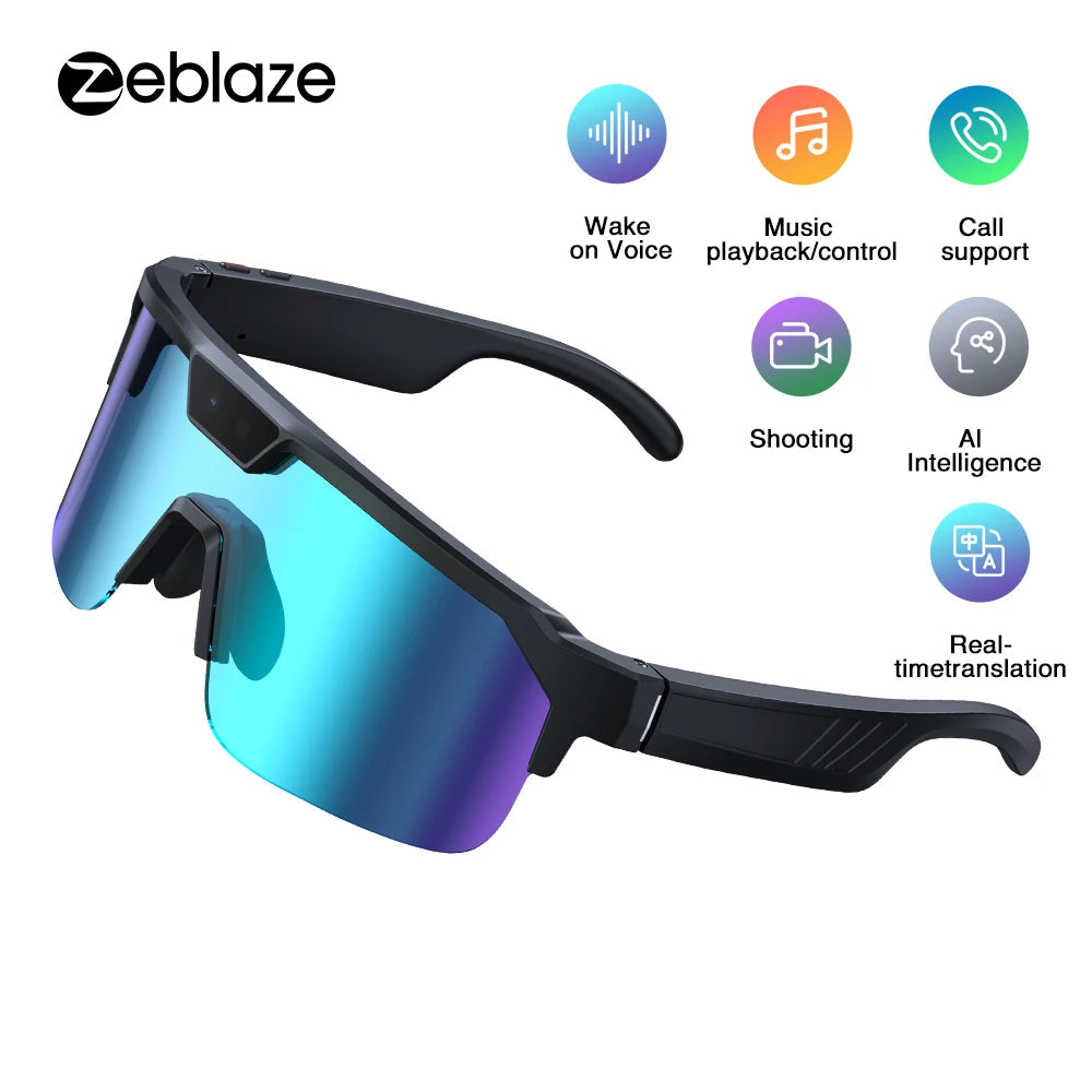 Zeblaze AI Smart Glasses with Real-Time Translation