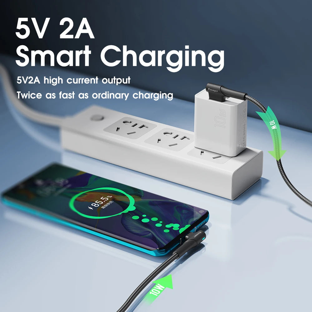 Essager Dual USB Charger Adapter
