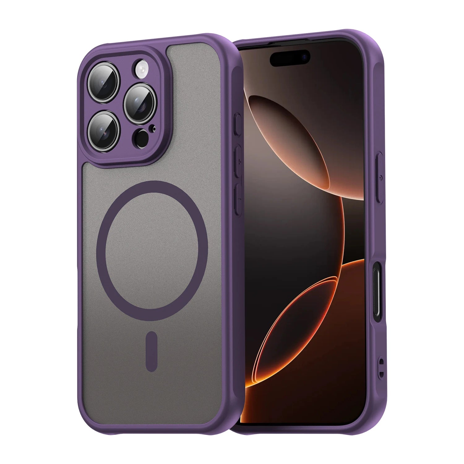 Matte Clear MagSafe Case for iPhone 16 Series