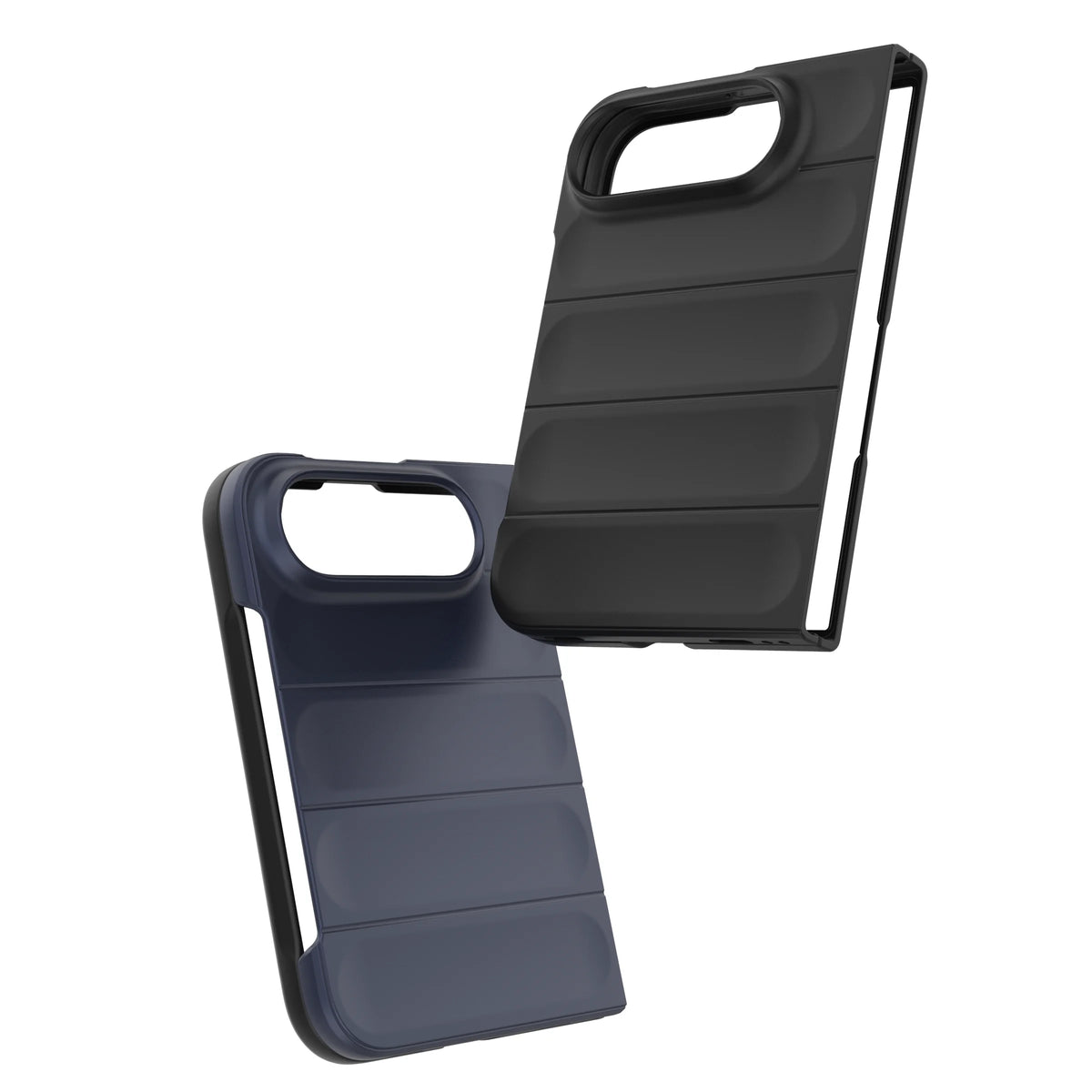 Silicone Camera Protection Case with Airbag Cushioning for iPhone Duo