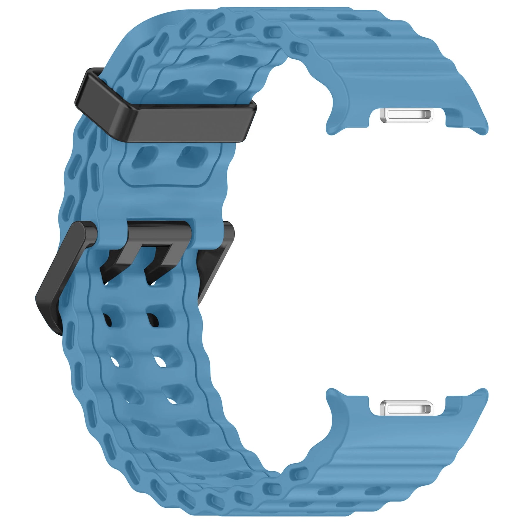 Breathable Ocean Silicone Watch Band for Samsung Galaxy Watch 8 & Galaxy Watch 8 Classic