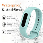 Perforated Silicone Sport Strap for Google Fitbit Air
