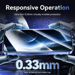 Dust-Free HD Tempered Glass Screen Protector for iPhone 16 Series