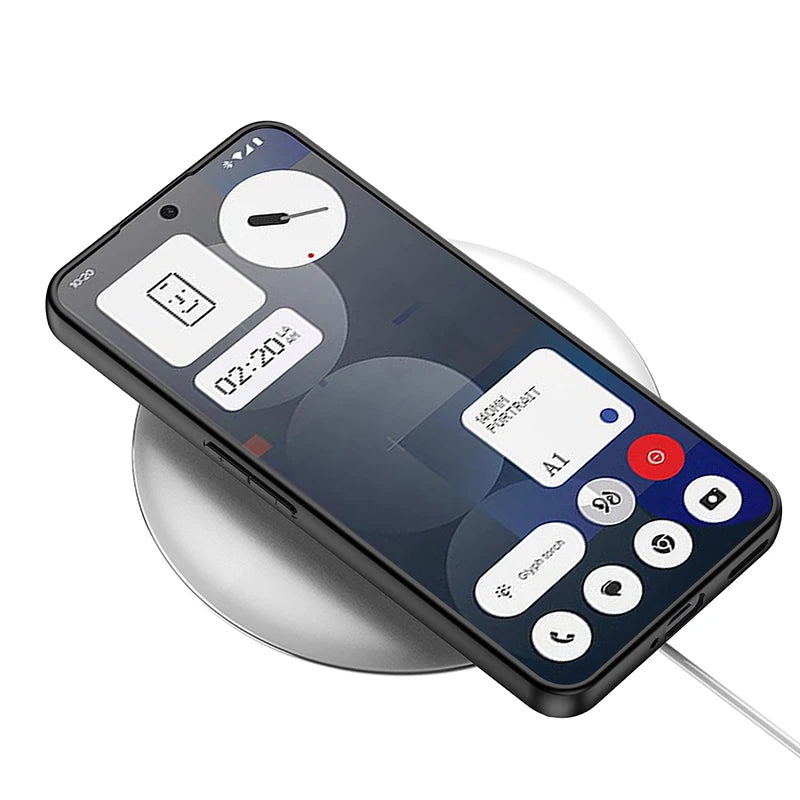 Frosted Matte Leather Case for Nothing Phone 3a / 3a Pro