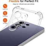 Airbag Shockproof Clear Case for Samsung Galaxy S26 Series