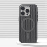 Honeycomb Grid Mesh Cooling Case with MagSafe for iPhone 15 Series