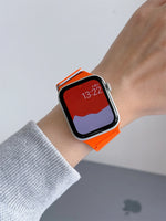 Asymmetrical Magnetic Silicone Strap for Apple Watch