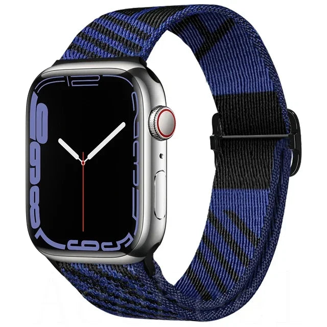 Adjustable Nylon Loop Strap for Apple Watch