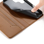 Luxury Business RFID Flip Case for Samsung Galaxy S26 Series
