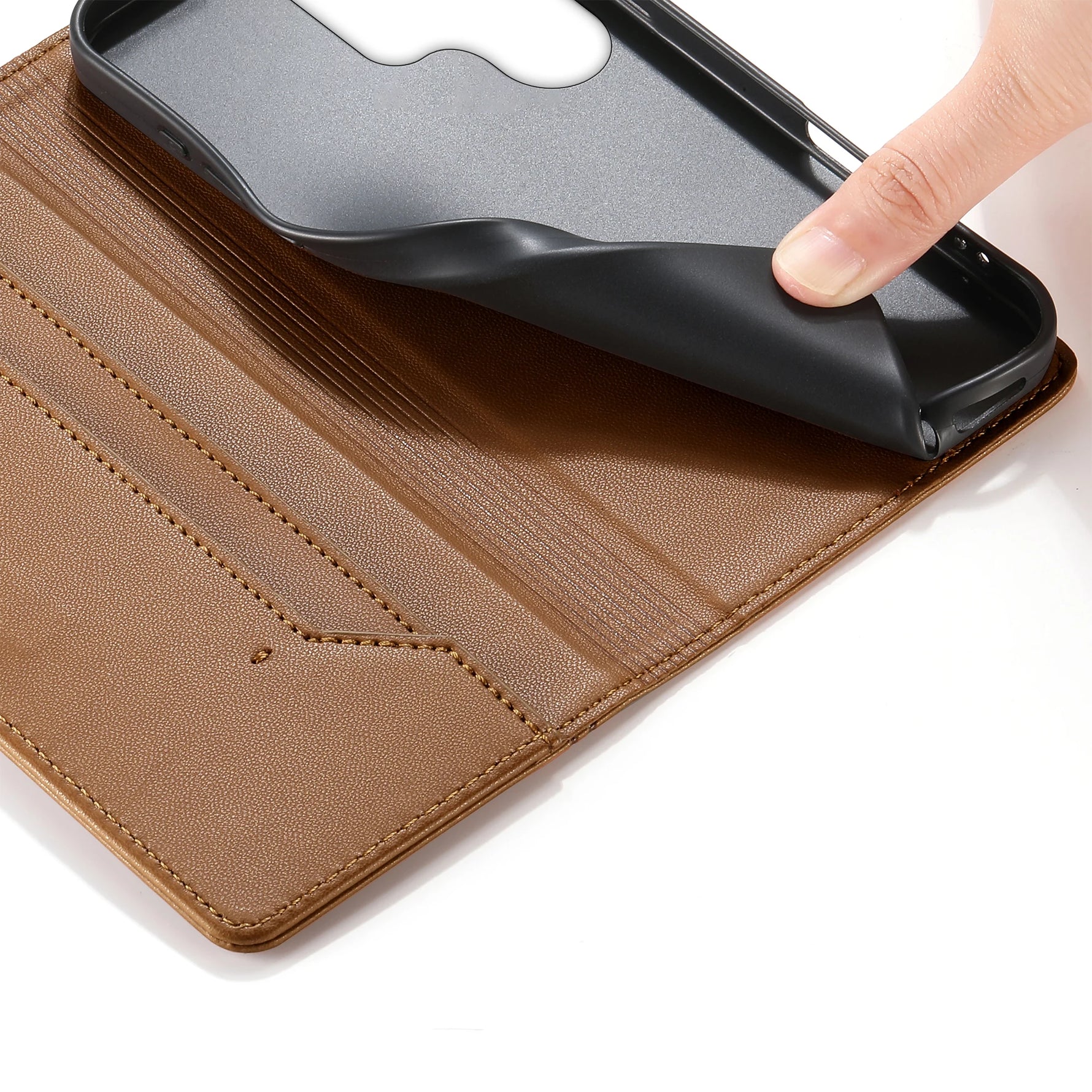 Luxury Business RFID Flip Case for Samsung Galaxy S26 Series