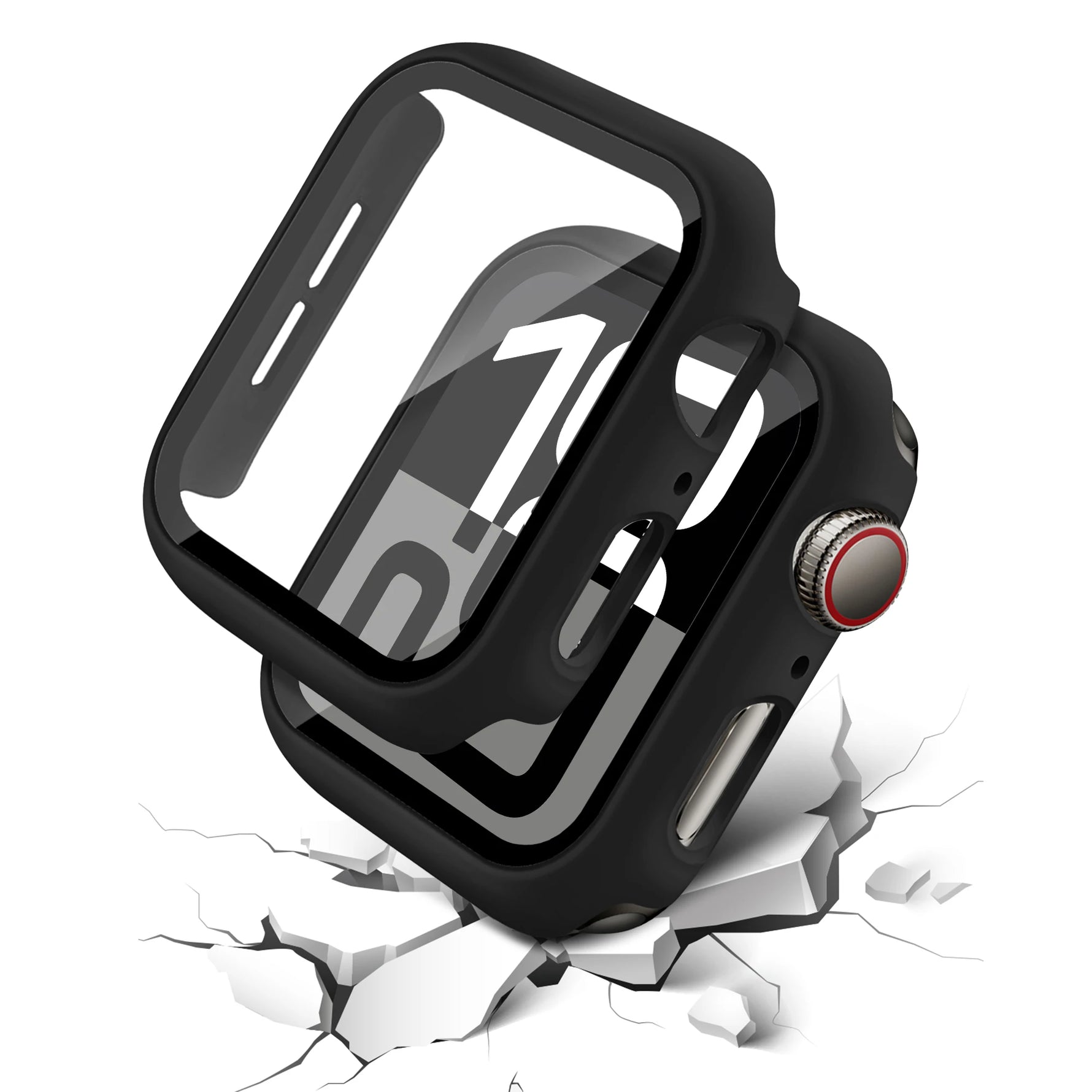 HD Tempered Screen Protector Case for Apple Watch Series 10